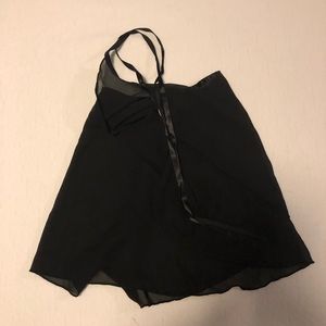 Wrap ballet skirt